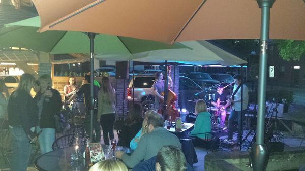 Skipper Johnson Band rocking the patio.