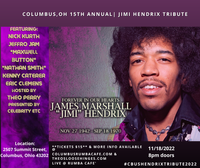 Annual Jimi Hendrix Tribute Returns at Rumba Cafe! Artist in description