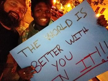 Believe this, no matter who you are.  "The world is better with you in it." Colorado Springs, CO
