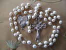 AlmaLuAlma Real Pearl and Silver Rosary