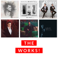 The Works: (All 6 Marc Martel Studio Albums) Physical cds : CD