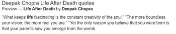 http://www.notable-quotes.com/c/chopra_deepak.html
