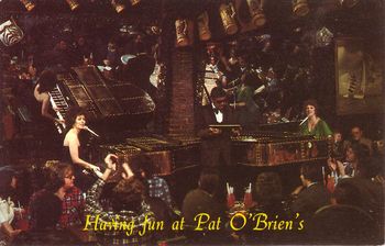Postcard from Pat O'Briens
