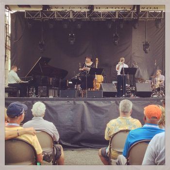 Jacksonville Jazz Festival with Linda Cole and the Joshua Bowlus Quartet, 2014

