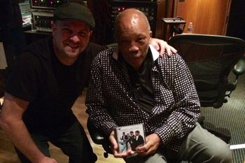 W/Quincy Jones @the Village Recorder
