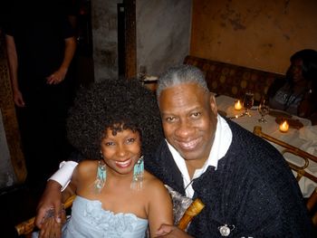 The great Andre Leon Talley and myself.
