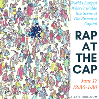 Rap at the Cap for the World's Largest Where's Waldo Live Scene"