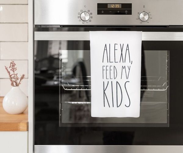 Alexa feed the kids ~ Towel