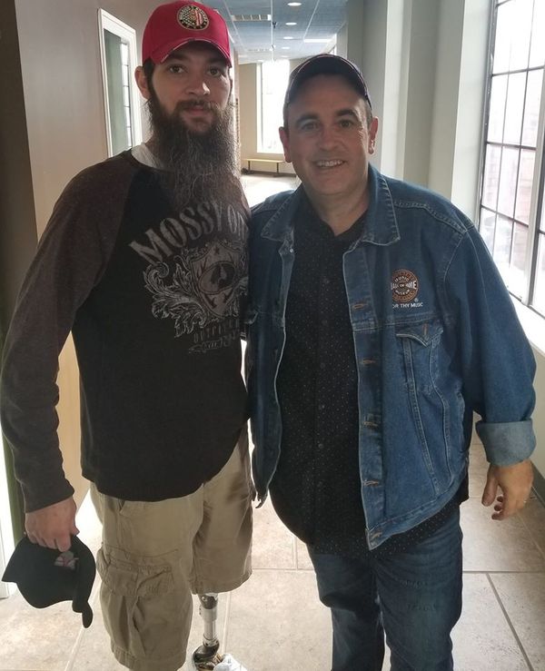 Nashville, TN, February 8th, 2020 - As part of JT Cooper's "Warrior Rounds" project, I got to sit in a room and write a song with a true hero, Lance Corporal Eric D Frazier USMC. Big time honored sir!

Check warrior rounds out at warriorrounds.com

