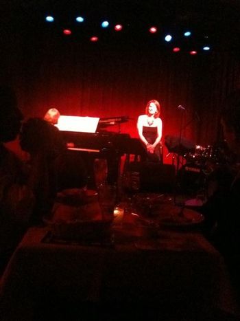Debut at Birdland with Beegie.  Holy cow.
