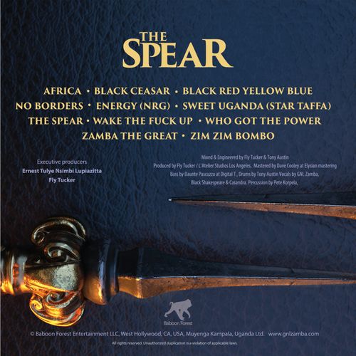 The Spear album available  for collectors of black art on Vinyl  