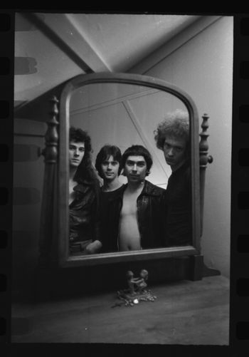 Mirror shot in my bedroom Saucer House 1977
