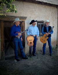 The Cowboy Way trio at Cimarron Cowboy Music and Poetry Gathering