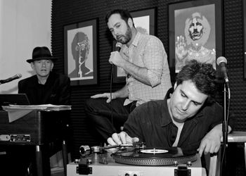 During a taping of the Live from High Fidelity podcast with guest Benmont Tench and co-host Tom DeSavia
