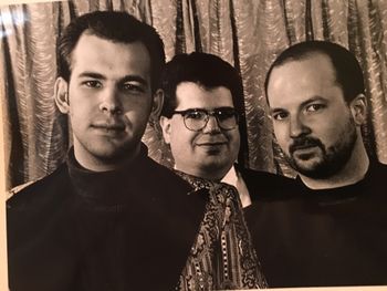First photo session. 1995. Photo by Kellie Kinert.
