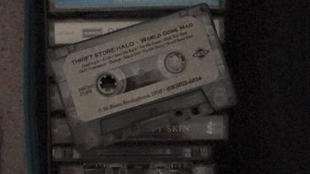 Promo cassette. Photo courtesy of Carrie Smalara.
