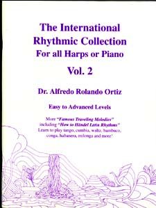 International Rhythmic Collection Vol. 2 (for all harps) - BOOK • Easy/Intermediate