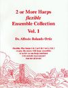 PDF download of "2 or More Harps Flexible Ensemble Collection Vol. 1" (for all harps) • Easy/Intermediate • Play harps 1 & 2 or 1 & 3 or 1, 2 & 3 or give any part to other instruments!