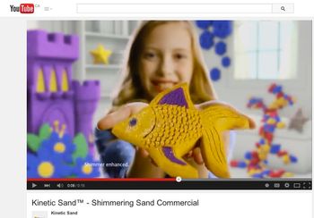 Kinetic Sand commercial
