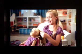 American Girl TV commercial
