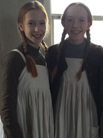 With Anne, Amybeth McNulty
