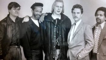 Hot Ashe blues band circa 1993
