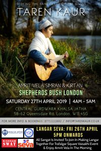 Amrit Vela Simran & Kirtan - Shepherds Bush London