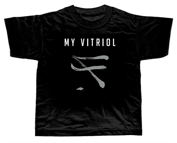 Metallic Vitriol Symbol shirt + Free mp3 "It's No Good" (Depeche Mode cover)