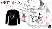Empty Minds '3377' CD + Longsleeve (size: XX-Large) Bundle Pre-Order