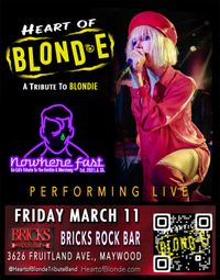 HEART OF BLONDE & NOWHERE FAST - LIVE at The BRICKS ROCK BAR!