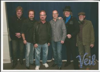 At a meet and greet with Restless Heart.  One of my favorite bands.
