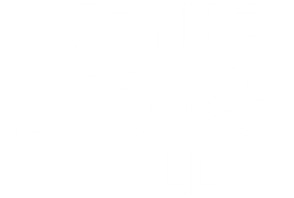 We The Heroes Ball logo by Sarah Zunda for Akira AK