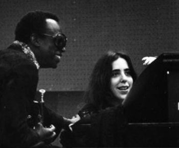 Laura and Miles Davis
