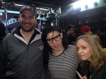 yes I do look like I've been up all night...hanging with Skrillex at 6AM in Barcelona
