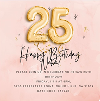 Neha's 25th Birthday Celebration