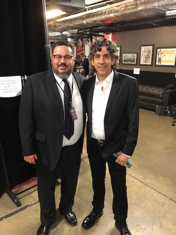 With guitarist David Grissom at the ACL Hall of Fame New Year's Special (December 31, 2018).
