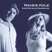 Electric Blue Dandelion  by Raveis Kole 
