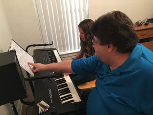 Music lessons are challenging and informative, but also a lot of fun!