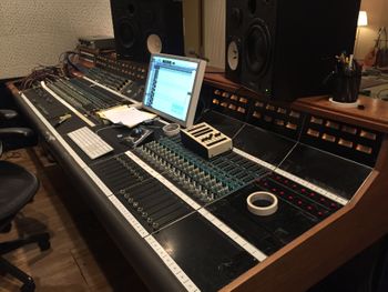 Console at Boulevard Recording

