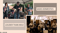 Sado-Domestics (acoustic trio, w/ Jimmy Ryan on mandolin) & Louder Than Milk at The Square Root (Roslindale, MA)