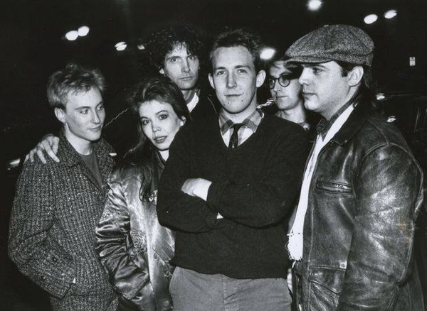 
The Decentz were a major part of a vibrant musical landscape in Burlington and throughout Vermont in the last decades of the 20th Century. Shown outside Nectar's around 1981 they are, left to right: Jimmy Ryan (bass); Pamela Polston (vocals); Peter Torrey (drums); Brett Hughes (guitar and vocals); Jimmy Swift (sound); and Gordon Stone (pedal steel).