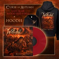 Witherfall Curse Of Autmn Blood Red Vinyl and Hoodie