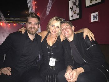 1st Hollywood bowl show after party, with Bobbi Paige, and Scott Oatley - 2015
