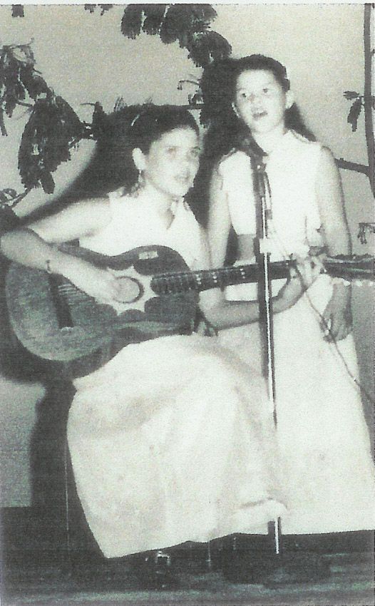 Yelba and her sister Thelma perform a show at Colegio Teresiano in Managua Nicaragua around 1970!