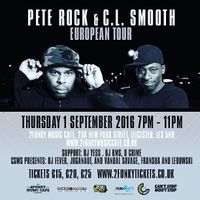 PETE ROCK & CL SMOOTH - European Tour 