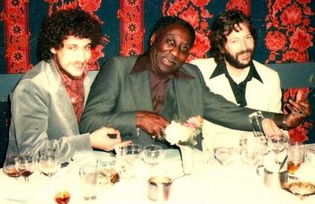 Muddy Waters and Eric Clapton
