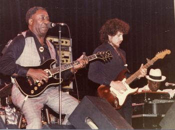 Muddy Waters, Bob, and Pinetop Perkins 1978
