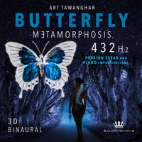 ButterFly Metamorphosis Binaural 3D Persian Setar and Piano Improvisations in 432Hz