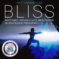 Bliss Rhythmic Indian Flute Meditation in Solfeggio Frequency 741Hz by Art Tawanghar