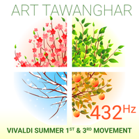 Vivaldi Summer first and third movement,feat. Persian Santoor Binaural 3D in 432Hz by Art Tawanghar